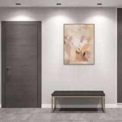 32" X 42" Untroubled By Urban Road Framed Canvas Wall Art Print - Amanti Art -Home Decor Shop GUEST 010ff21e 314d 4c3f 9ac8 f381cd4a1384