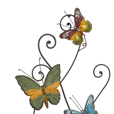 29" X 15" Iron Eclectic Butterfly Wall Décor - Olivia & May 7 29" X 15" Iron Eclectic Butterfly Wall Décor - Olivia & May - Image 7