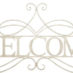 Metal Cutout- Welcome Decorative Wall Sign-3D Word Art Home Accent Décor-Perfect For Modern Rustic Or Vintage Farmhouse Style By Lavish Home -Home Decor Shop GUEST 047b101d 236b 4e70 8a42 ce67b1176d93