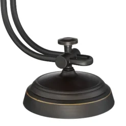 Franklin Iron Works Knox Industrial Desk Lamp 24" High Oil Rubbed Bronze LED Cage Glass Shade For Bedroom Living Room Bedside Nightstand Office House 9 Franklin Iron Works Knox Industrial Desk Lamp 24" High Oil Rubbed Bronze LED Cage Glass Shade For Bedroom Living Room Bedside Nightstand Office House -Home Decor Shop GUEST 058c714d 5b78 4dad a659 50ab37581cfc