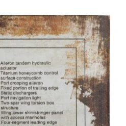 Industrial Transportation Wall Decor White - Olivia & May -Home Decor Shop GUEST 06156c0c 160f 44c4 a88f 8d675587f5fe