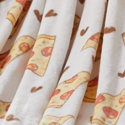 50"x70" Oversized Pizza Heart Plush Throw Blanket - VCNY Home -Home Decor Shop GUEST 069a0424 48e8 45f2 8ec6 07e228f555c7