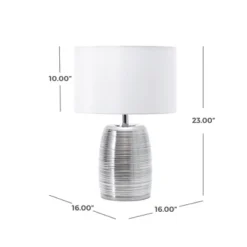 NuLOOM Halsey 23" Glass Table Lamp -Home Decor Shop GUEST 094208e0 a640 4fc9 8921 30355c2bc4d4