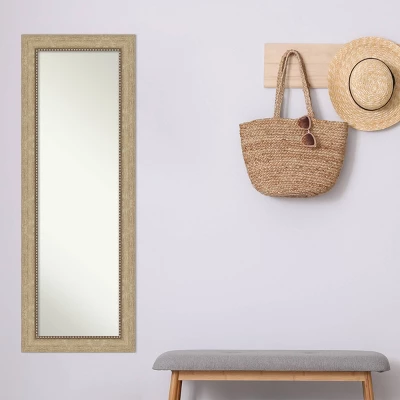 19" X 53" Non-Beveled Astor Champagne Full Length On The Door Mirror - Amanti Art 8 19" X 53" Non-Beveled Astor Champagne Full Length On The Door Mirror - Amanti Art - Image 8