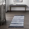 NuLOOM Rowen Striped Cotton Tassel Area Rug