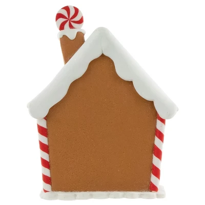 Northlight 5.25" LED Lighted Gingerbread Candy House Christmas Decoration 4 Northlight 5.25" LED Lighted Gingerbread Candy House Christmas Decoration - Image 4