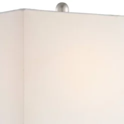 360 Lighting Connie Modern Table Lamps 25" High Set Of 2 White Faux Marble With USB Charging Ports Rectangular Shade For Living Room Office Desk House -Home Decor Shop GUEST 0e01b676 a535 4578 b4cd 02cbc8b9233b