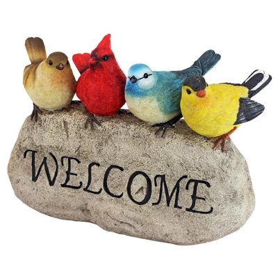 Design Toscano Birdy Welcome Garden Stone Statue: Large 5 Design Toscano Birdy Welcome Garden Stone Statue: Large - Image 5