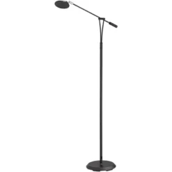 360 Lighting Traditional Pharmacy Floor Lamp LED Dimmable 62" Tall Black Adjustable Arm For Living Room Reading Bedroom Office -Home Decor Shop GUEST 118a032c dbe6 4bf0 817b 13a0ea51dea8