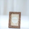 Shiraleah Roma Check 4" X 6" Picture Frame
