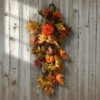 National Tree Company 26" Artificial Fall Teardrop Hanging Wall Decoration