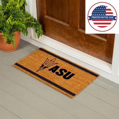 Evergreen Arizona State University Logo Turf Mat, Brown- 28 X 16 Inches Indoor Outdoor Doormat 5 Evergreen Arizona State University Logo Turf Mat, Brown- 28 X 16 Inches Indoor Outdoor Doormat - Image 5