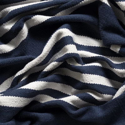 NuLOOM Rowen Striped Cotton Tassel Area Rug 3 NuLOOM Rowen Striped Cotton Tassel Area Rug - Image 3