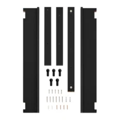 29" X 16" 2 Tier Ledge Wall Shelf Organizer With Five Hanging Hooks Black - Danya B. -Home Decor Shop GUEST 1d99bf54 5d95 49d9 a8d5 91a8b1a78497