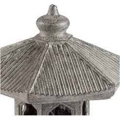 John Timberland Pagoda Statue Sculpture Garden Decor Indoor Outdoor Front Porch Patio Yard Outside Home Balcony Old Faux Stone Finish 16 1/2" Tall -Home Decor Shop GUEST 1dc3ae34 dd69 4d20 81c9 49dbb3965ec6