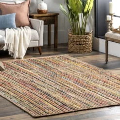 NuLOOM Aleen Bohemian Cotton/Jute Area Rug -Home Decor Shop GUEST 1dc80c09 5a07 4aaa 89e2 7954961f603a