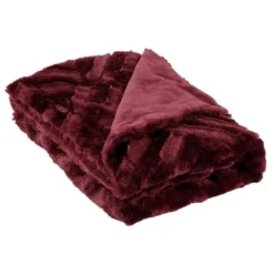 Modern Threads Luxury Textured Faux Fur Throw, 50 X 60. -Home Decor Shop GUEST 1dc9709e 245c 430c a3eb e4089d5977b0