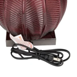 Glam Velvet Table Lamp Dark Red - Olivia & May -Home Decor Shop GUEST 1ddce9c6 ac0b 4be8 b4e5 14e515c5f8c5