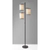 74" Bellows Tree Lamp Brown - Adesso