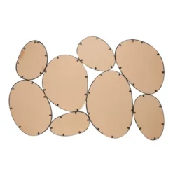 Metal Bubble Cluster Oval Wall Mirror Black - Olivia & May 34 Metal Bubble Cluster Oval Wall Mirror Black - Olivia & May -Home Decor Shop GUEST 1f551264 b5b8 4c90 8255 c4a7887f2311