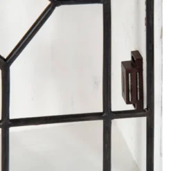 Megara Decorative Wooden Wall Hanging Curio Cabinet Whitewash Finish - Kate & Laurel All Things Decor -Home Decor Shop GUEST 1f6fd8d2 7f25 4ccc b47e c200793108f6