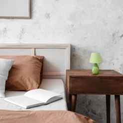 9.45" Petite Ceramic Oblong Bedside Table Desk Lamp With Matching Tapered Drum Shade Green - Creekwood Home 17 9.45" Petite Ceramic Oblong Bedside Table Desk Lamp With Matching Tapered Drum Shade Green - Creekwood Home -Home Decor Shop GUEST 1f7ddcd4 804b 4e99 9867 3e51ff5591a3