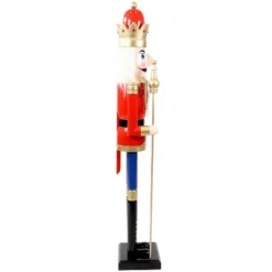 Sunnydaze Decor Sunnydaze Arnold The Strong Indoor Decorative Traditional Christmas Wooden Nutcracker Statue, 48-Inch 13 Sunnydaze Decor Sunnydaze Arnold The Strong Indoor Decorative Traditional Christmas Wooden Nutcracker Statue, 48-Inch -Home Decor Shop GUEST 2021ab07 3100 462a a453 087604845442
