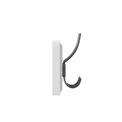 Flash Furniture Daly Wall Mounted 34 Inch Solid White Pine Wood Storage Rack With 7 Hooks For Entryway, Kitchen, Bathroom -Home Decor Shop GUEST 2035cf84 561a 4953 901c baf8816acc07