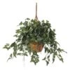 Nearly Natural 26" English Ivy Hanging Basket Silk Plant