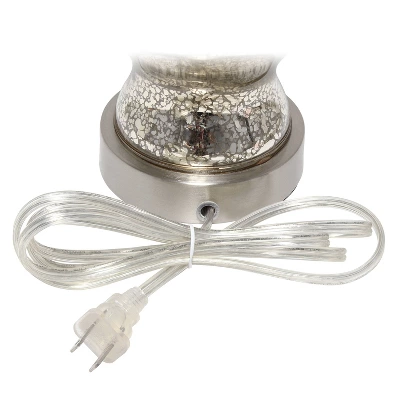 Paseo Mercury Table Lamp With Fabric Shade Silver - Lalia Home 6 Paseo Mercury Table Lamp With Fabric Shade Silver - Lalia Home - Image 6