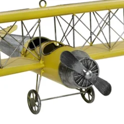 Metal Airplane Wall Decor With Chain Hanger Yellow - Olivia & May 12 Metal Airplane Wall Decor With Chain Hanger Yellow - Olivia & May -Home Decor Shop GUEST 2449eb11 653f 4840 8857 a5595235794a