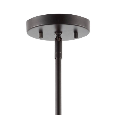 Light Levi Industrial Farmhouse Iron Linear LED Pendant Oil Rubbed Bronze - JONATHAN Y 5 Light Levi Industrial Farmhouse Iron Linear LED Pendant Oil Rubbed Bronze - JONATHAN Y - Image 5