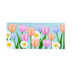 Evergreen Indoor Outdoor Doormat Bundle Set Of 5 - Frame And 4 Holiday Seasonal Inserts Valentine's Love Easter Tulips 4th Of July And St. Patricks -Home Decor Shop GUEST 24a454b5 c031 487d 9997 c4f90efe0118