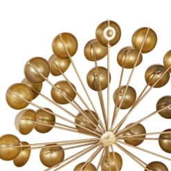 Metal Starburst Wall Decor With Orb Detailing Gold - CosmoLiving By Cosmopolitan -Home Decor Shop GUEST 24e59bc5 9143 44e1 92a7 fbca4338aadf