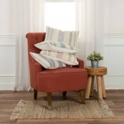 14"x26" Oversize Modern Farmhouse Craft Lumbar Throw Pillow Teal Blue - Rizzy Home -Home Decor Shop GUEST 25407b74 11f4 49af b401 39c86ac7d77d