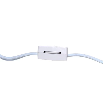 20.08" Traditional Ceramic Texture Imprint Winding Table Desk Lamp With Matching Fabric Shade Brown - Creekwood Home 1 20.08" Traditional Ceramic Texture Imprint Winding Table Desk Lamp With Matching Fabric Shade Brown - Creekwood Home