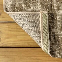 Zinnia Modern Floral Textured Weave Indoor/Outdoor Area Rug - JONATHAN Y -Home Decor Shop GUEST 276c4dc1 e317 4077 991a 17e045e53800