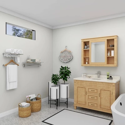 Metal Sign Laundry Room Wall Decor Gray - Olivia & May 7 Metal Sign Laundry Room Wall Decor Gray - Olivia & May - Image 7