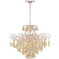 Vienna Full Spectrum Mellie Champagne Gold Chandelier 24" Wide French Crystal 6-Light Fixture For Dining Room House Kitchen Island Entryway Bedroom 14 Vienna Full Spectrum Mellie Champagne Gold Chandelier 24" Wide French Crystal 6-Light Fixture For Dining Room House Kitchen Island Entryway Bedroom -Home Decor Shop GUEST 2af58a74 8256 4eab 80af 062d110f0fb1