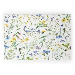 UtArt Scandinavian Midsummer Blue Welcome Mat - Society6 -Home Decor Shop GUEST 2c623dc8 054b 47c2 af57 f74291c94abc