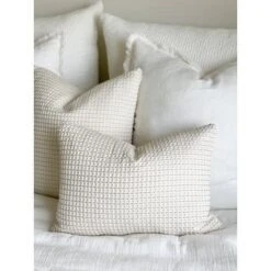 14x20 Cotton Waffle Weave Pillow Cover - Anaya