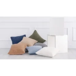 20"x20" Oversize Chenille Shiny Waffle Knit Square Throw Pillow - Evergrace -Home Decor Shop GUEST 2d444f01 f191 4dc9 80c4 f1389c73b061