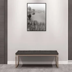 23" X 33" Lakeside Mist By Monte Nagler Framed Canvas Wall Art Print - Amanti Art -Home Decor Shop GUEST 2dd55bc0 246f 40b5 a08e 33ec9bb8d8b3