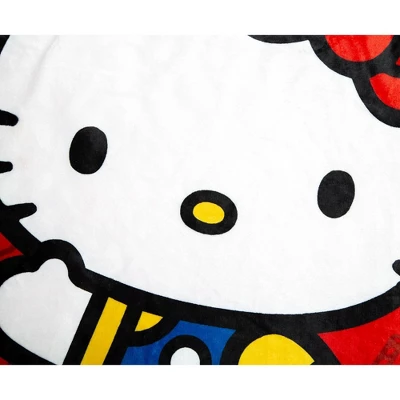 Surreal Entertainment Sanrio Hello Kitty And Friends Oversized Fleece Throw Blanket | 54 X 72 Inches 2 Surreal Entertainment Sanrio Hello Kitty And Friends Oversized Fleece Throw Blanket | 54 X 72 Inches - Image 2