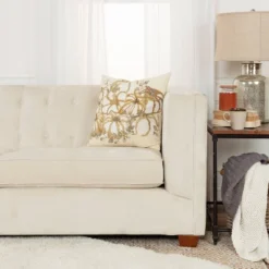 Pumpkins Throw Pillow Cover - Rizzy Home