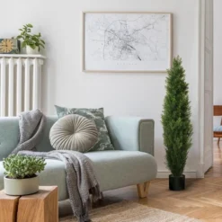 Forever Leaf 36" Cedar Boxwood In Black Pot (2 Pack), Indoor Artificial Plant For Home Decor 8 Forever Leaf 36" Cedar Boxwood In Black Pot (2 Pack), Indoor Artificial Plant For Home Decor -Home Decor Shop GUEST 2f110160 0466 4461 90a4 d7675a44d9f9