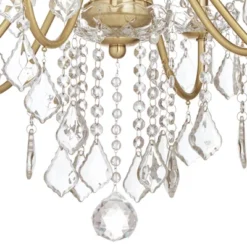 Vienna Full Spectrum DeMallo Gold Chandelier 26" Wide French Scroll Arm Clear Crystal 6-Light Fixture For Dining Room House Foyer Kitchen Island Home 11 Vienna Full Spectrum DeMallo Gold Chandelier 26" Wide French Scroll Arm Clear Crystal 6-Light Fixture For Dining Room House Foyer Kitchen Island Home -Home Decor Shop GUEST 2f87460b 9d65 4360 af9e 3bf05418439b
