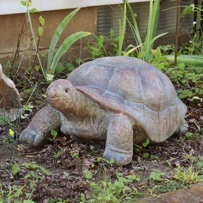 Sunnydaze Decor Sunnydaze Indoor/Outdoor Glass Fiber Reinforced Concrete Talia The Tortoise Patio Garden Yard Entryway Decorative Statue - 29" 1 Sunnydaze Decor Sunnydaze Indoor/Outdoor Glass Fiber Reinforced Concrete Talia The Tortoise Patio Garden Yard Entryway Decorative Statue - 29"