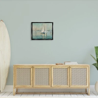 Stupell Industries Traditional Sailboats Water Lake Relaxed Nautical Painting 1 Stupell Industries Traditional Sailboats Water Lake Relaxed Nautical Painting