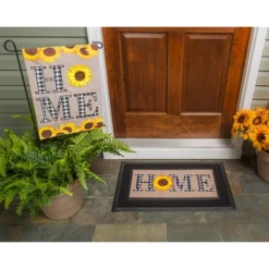 Evergreen Sunflower Home Sassafras Indoor Outdoor Switch Doormat 1'10"x10" Multicolored 5 Evergreen Sunflower Home Sassafras Indoor Outdoor Switch Doormat 1'10"x10" Multicolored -Home Decor Shop GUEST 2ffea0e9 20d2 4f6d a5ed 2bd91046ca6d